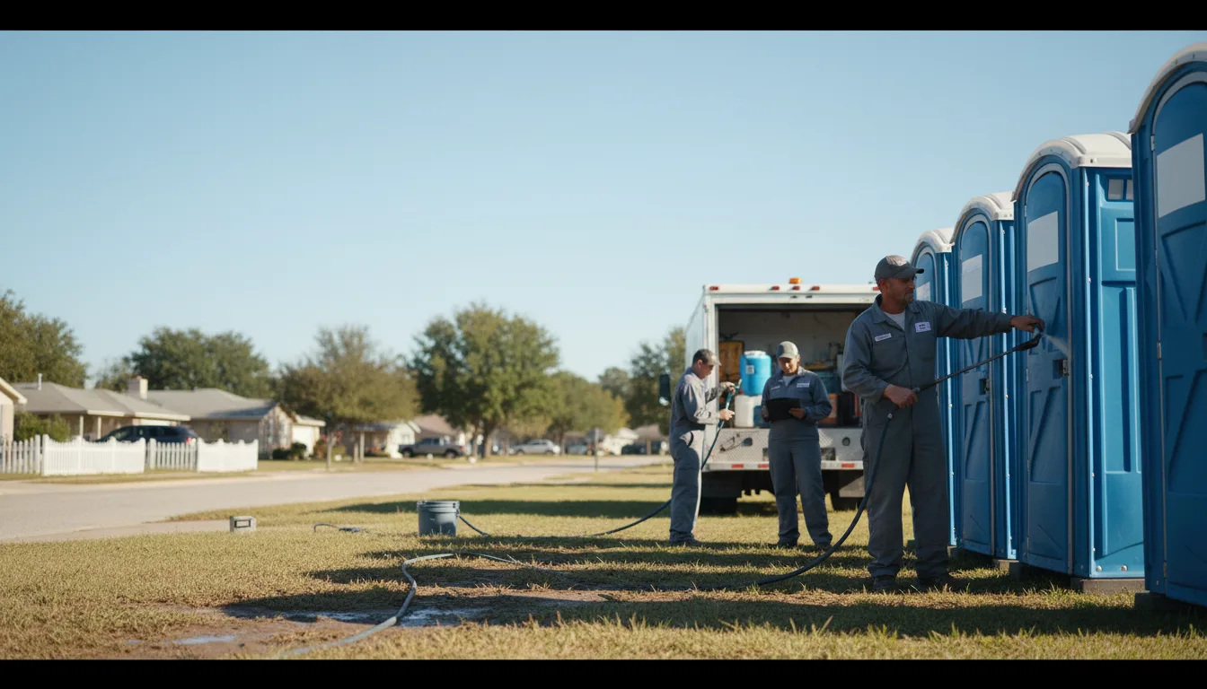 Long-Term Portable Toilet Rental in Jonesville, TX near me